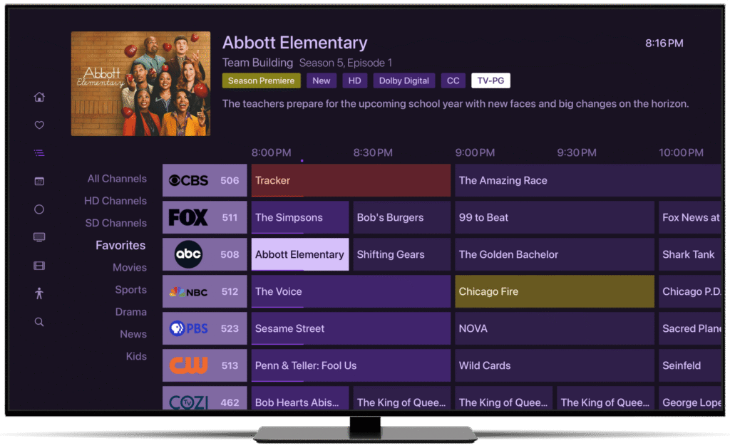 Step-by-step IPTV M3U setup guide for Canada showing Canadian channel configuration on a streaming device